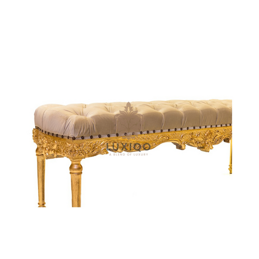 Gold Carved Setti - Premium Quality